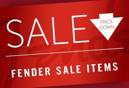 【セール】FENDER SALE ITEMS 